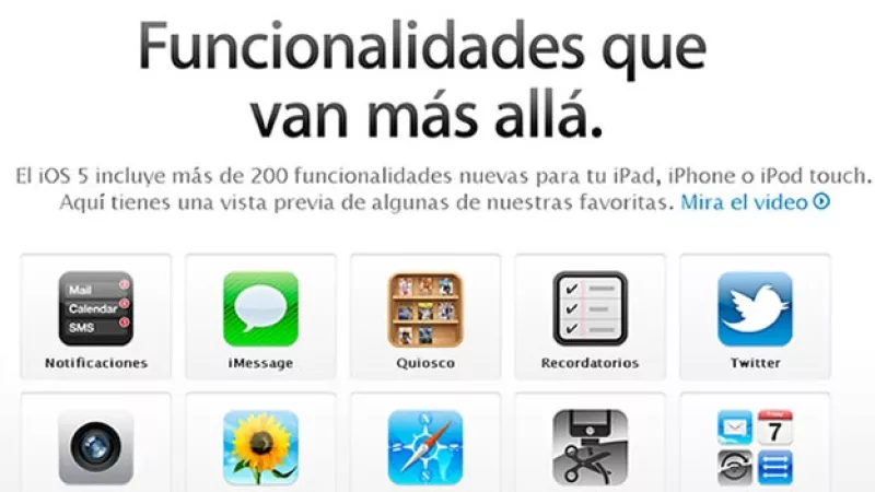 El nuevo sistema operativo iOS 5