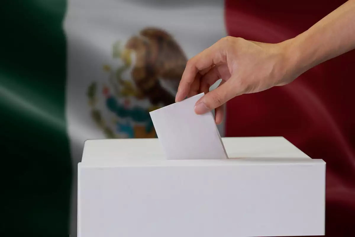 (Fotografía temática de elecciones en México)