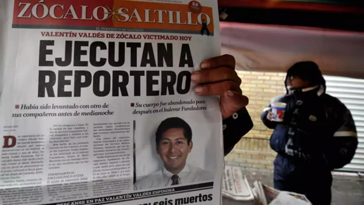 periodistas asesinados mexico