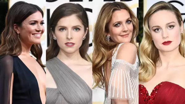 Mandy Moore, Anna Kendrick, Drew Barrymore y Brie Larson.