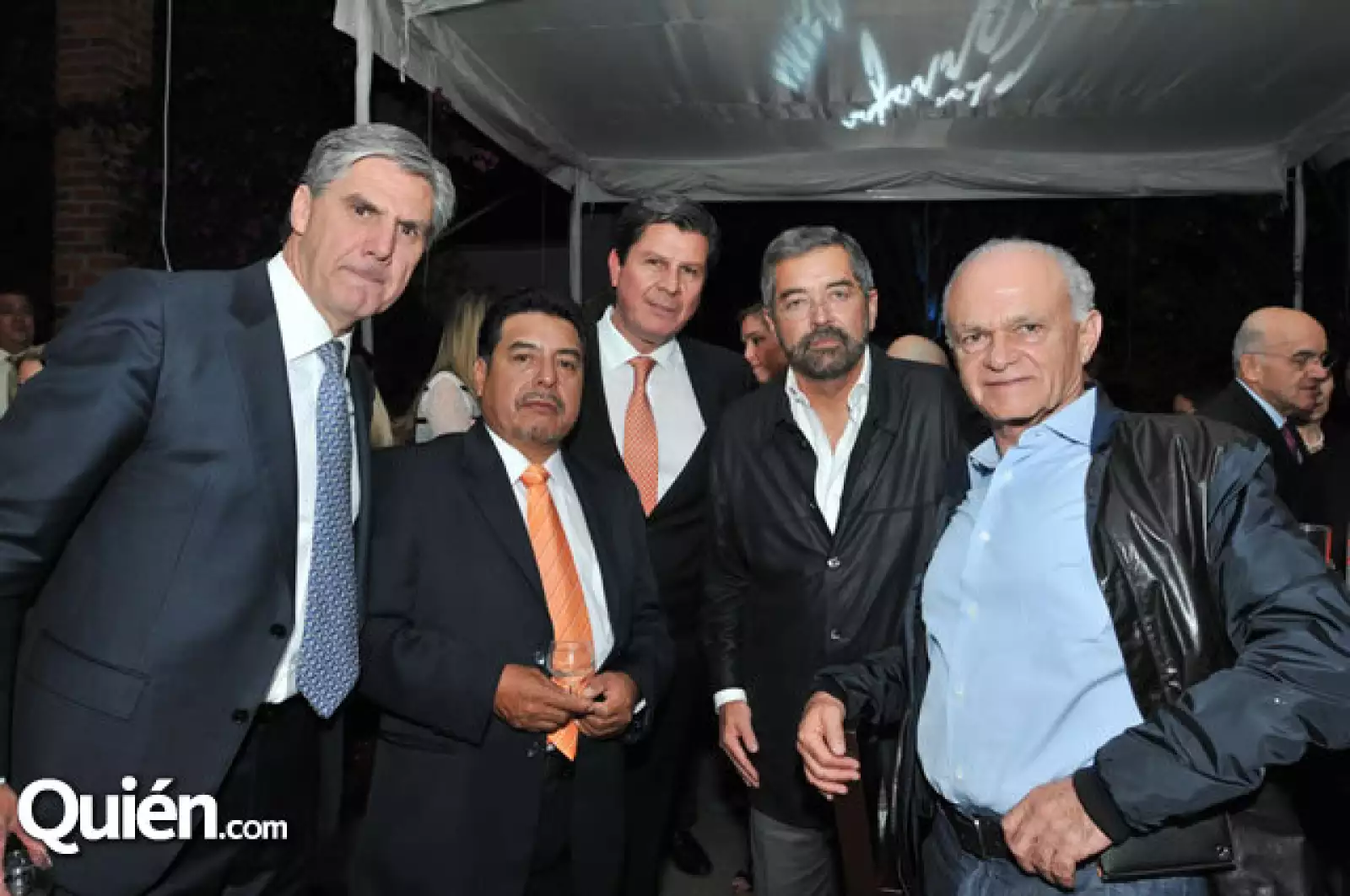 José Ramón Ruiz, Fortino Ramos, Roque Olivares, Juan Ramón de la Fuente y Alfredo Harp