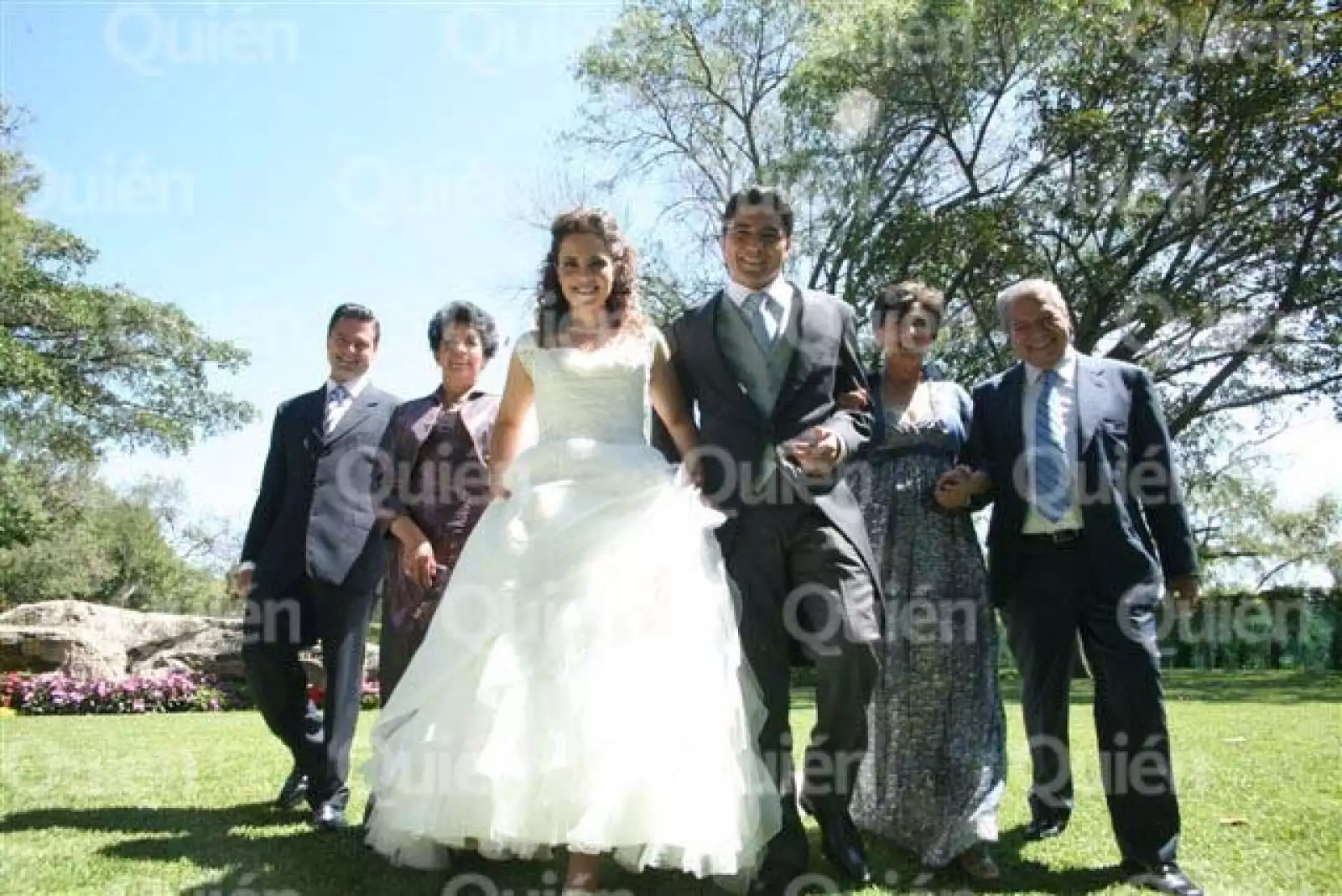 Familias Peña y Casahonda.