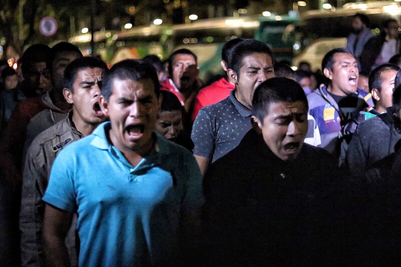 Estudiantes normalistas