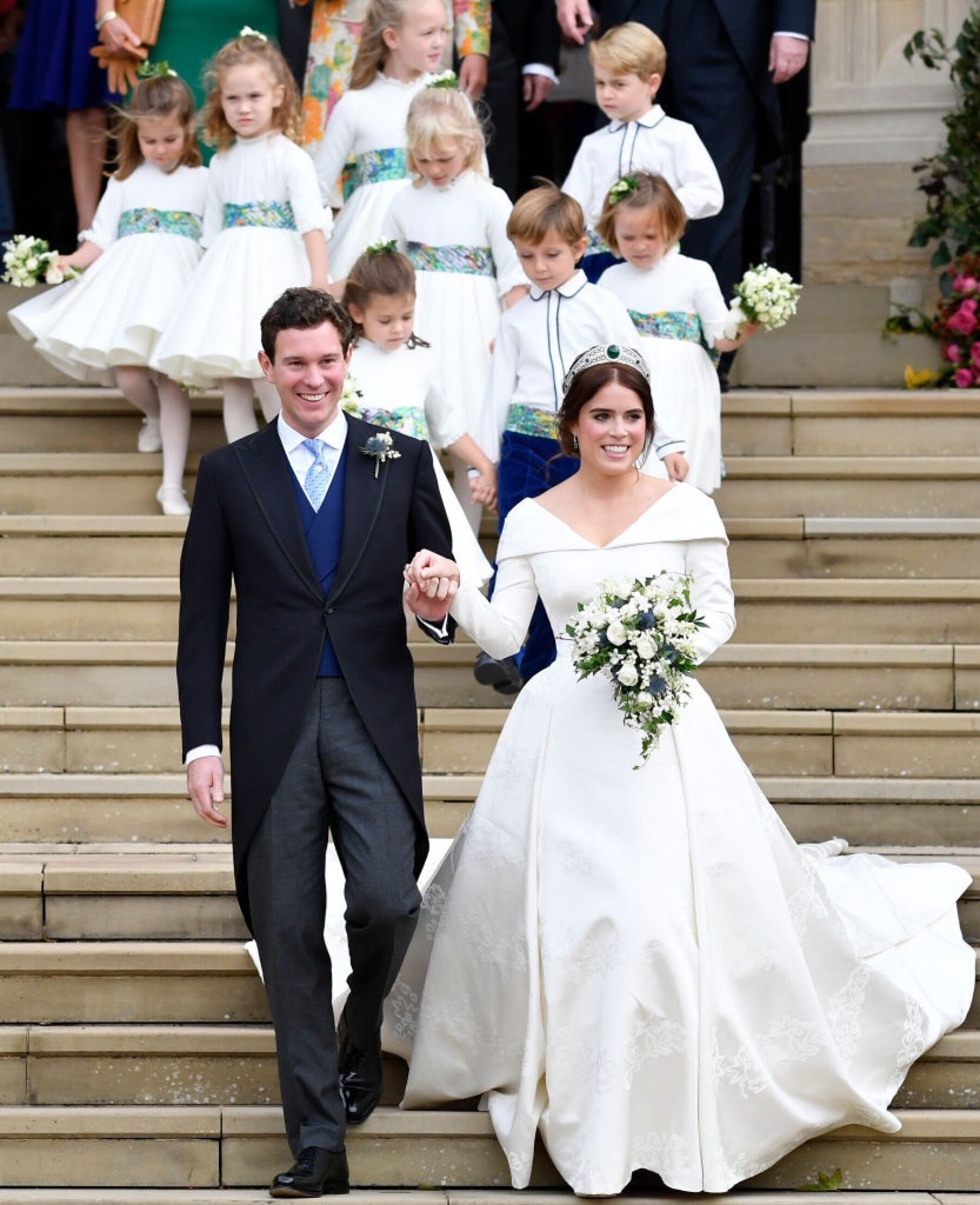 Así fue como Meghan le robó protagonismo a la princesa ...