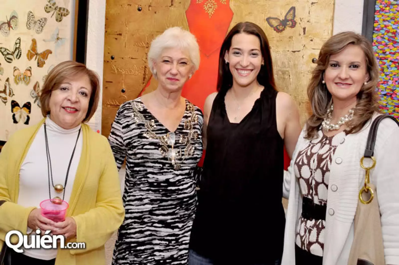 Lydia Noriega, Alejandrina González, Cristy Castellanos y Lorena Martínez