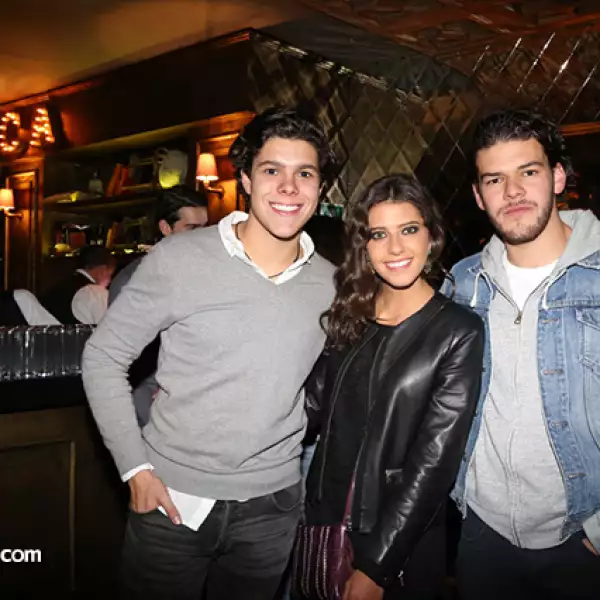 José García,Paola Moncada y Emilio Fuentes