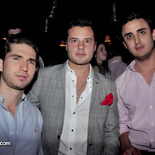 Hernán Junco, Armando Vejar y Rodrigo Vega