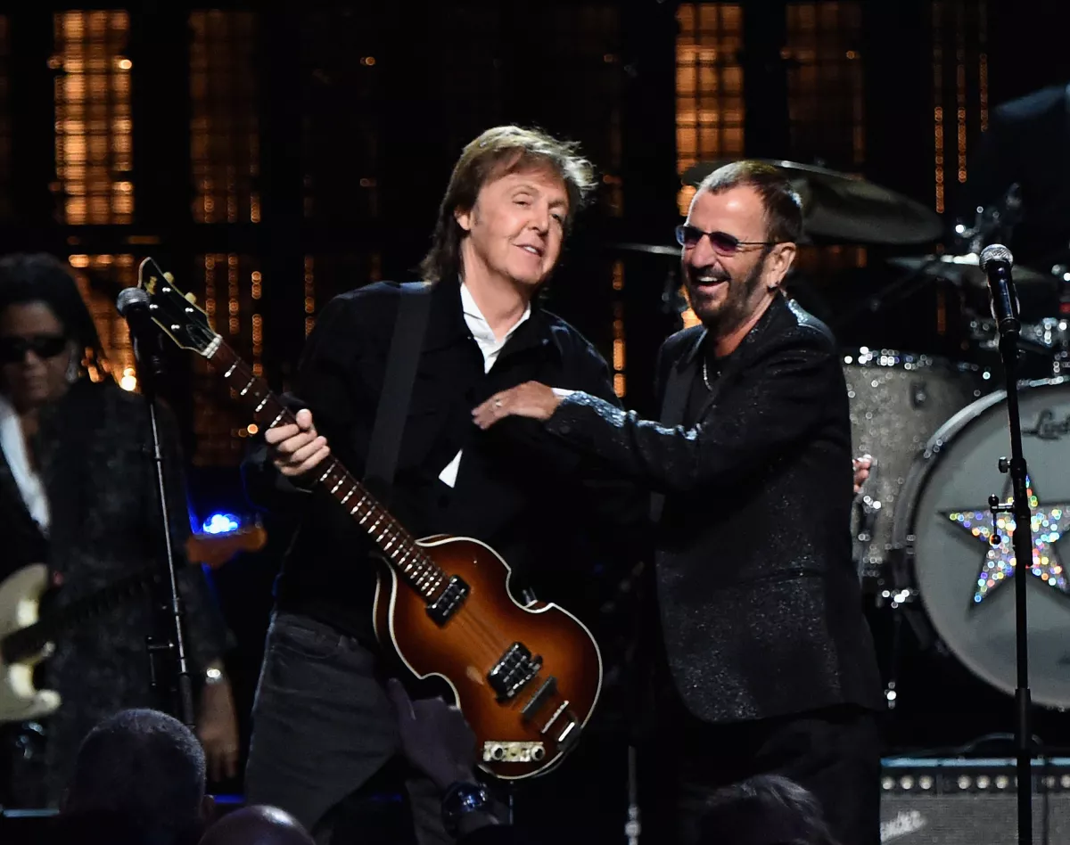 Paul Mccartney Ringo Starr 