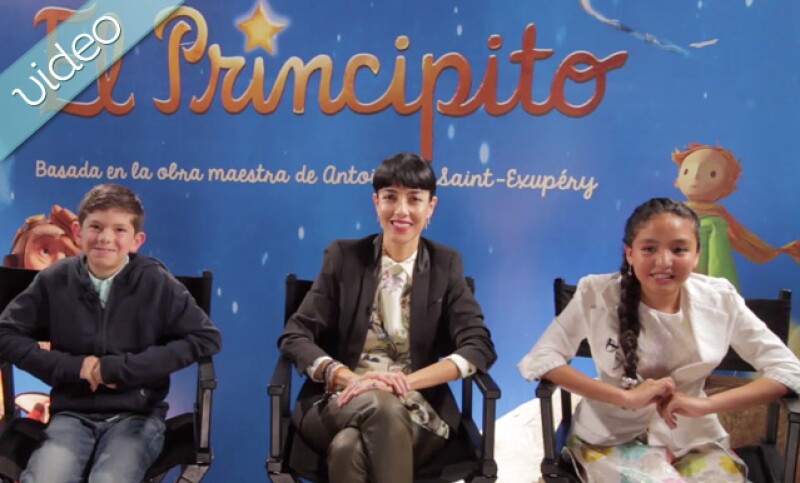 Platicamos de infancia, libros y amor verdadero con Ceci Suárez y los niños que prestan su voz para el doblaje en español de la película El Principito