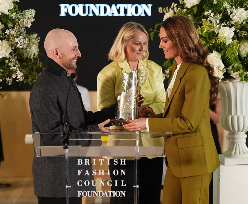 The Princess Of Wales Presents The Queen Elizabeth II Award For British Design