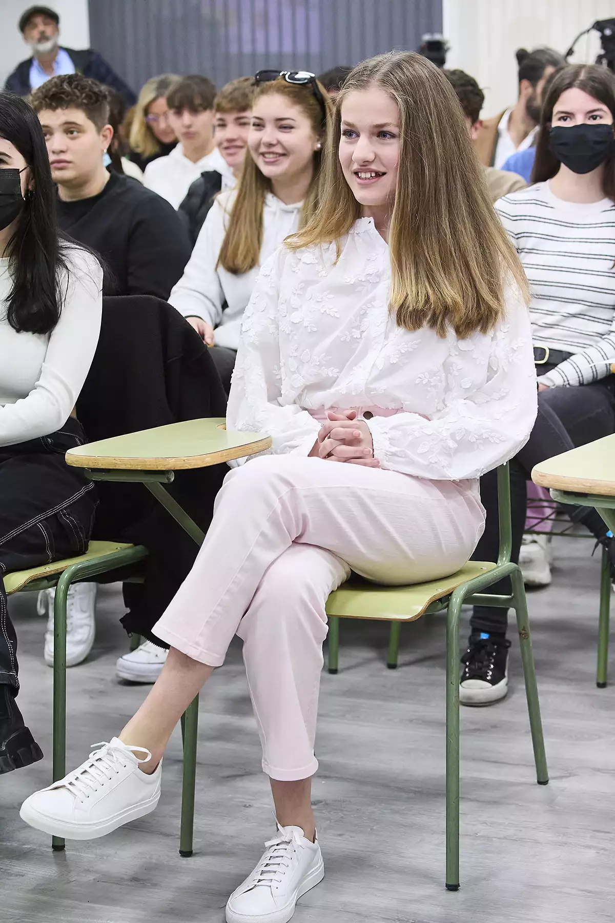 Crown Princess Leonor attends attend the Conference on Youth and Cybersecurity: 'Enjoy the Internet with Security', Madrid, Spain - 20 Apr 2022