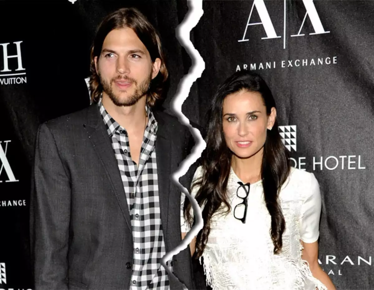 Demi puso fin a su matrimonio con Ashton en octubre de 2011.