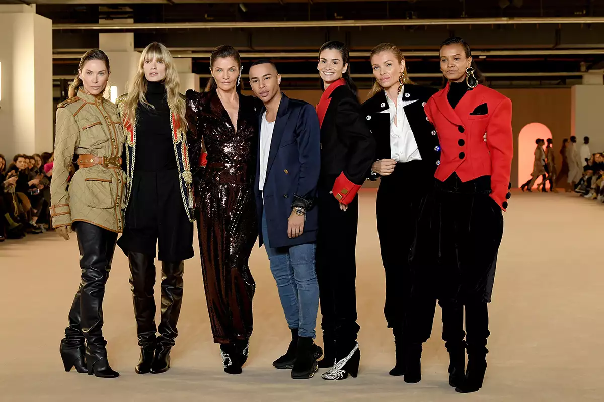 Olivier Rousteing director creativo de Balmain