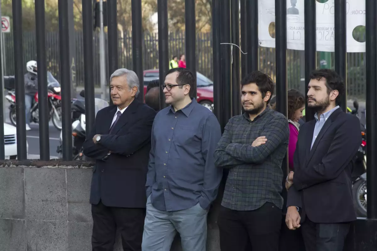 Los hijos del presidente López Obrador
