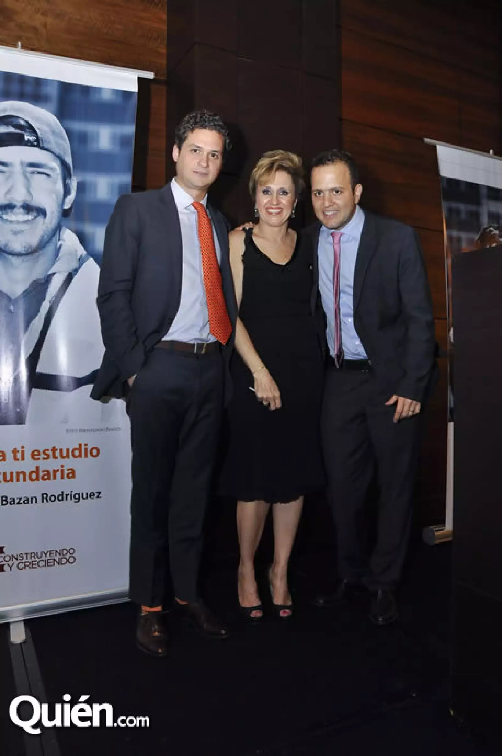 Eduardo López Morton,Silvia Cherem y Pepe Shabot Cherem