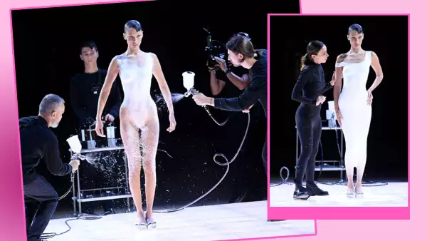 coperni vestido spray bella