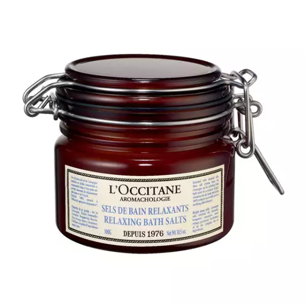 L`Occitane: Relaxing Bath Salts. 490 pesos. Centro Comercial Antara.