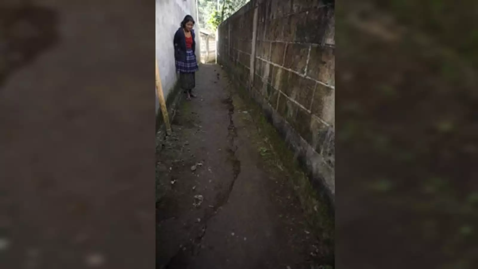 grietas en el suelo de guatemala