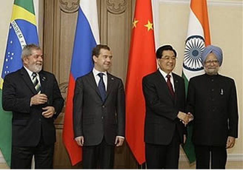 Brasil, Rusia, China e India proponen discutir una nueva divisa de referencia para los tipos cambiarios. (Foto: AP)