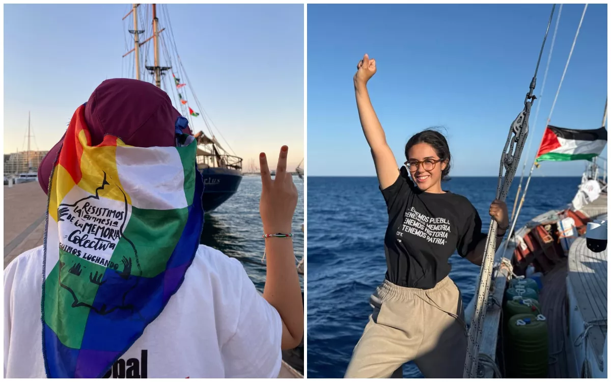 ¿Quiénes son los mexicanos en la Flotilla Global Sumud rumbo a Gaza y que fueron detenidos por Israel?
