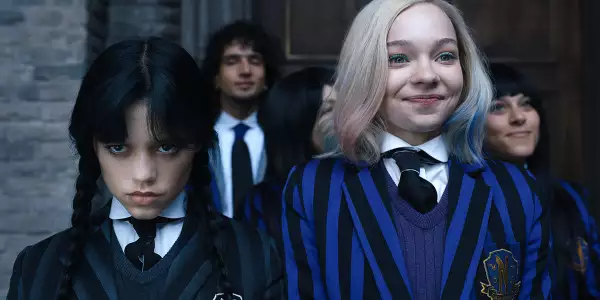 Merlina Jenna Ortega actriz de origen mexicano y puertorriqueño