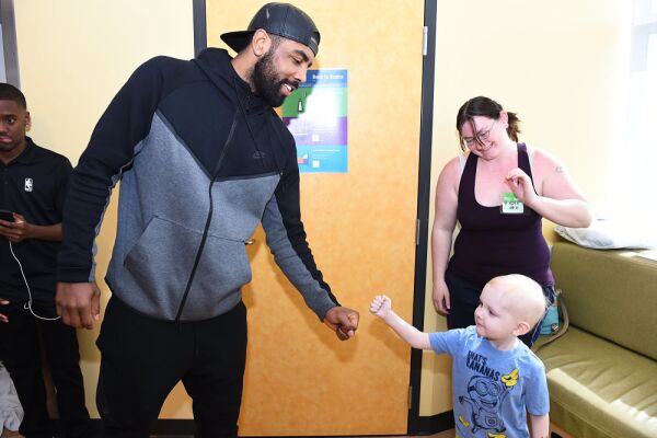 Kyrie Irving Children Hospital Los Angeles