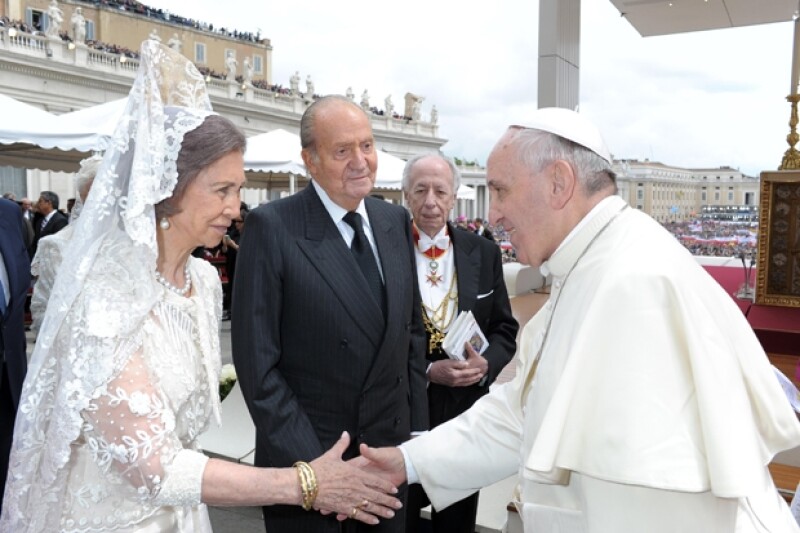Los reyes de España estuvieron presentes en la ceremonia religiosa más esperada del año.