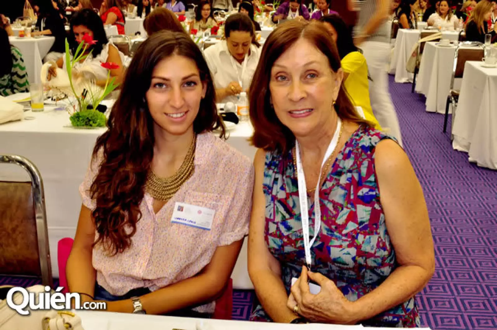 Lorenza Lanz y Cristina Brittingham