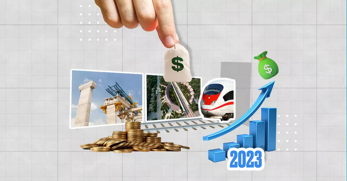 El gasto en infraestructura para 2023 apunta a ser el más alto en 11 años