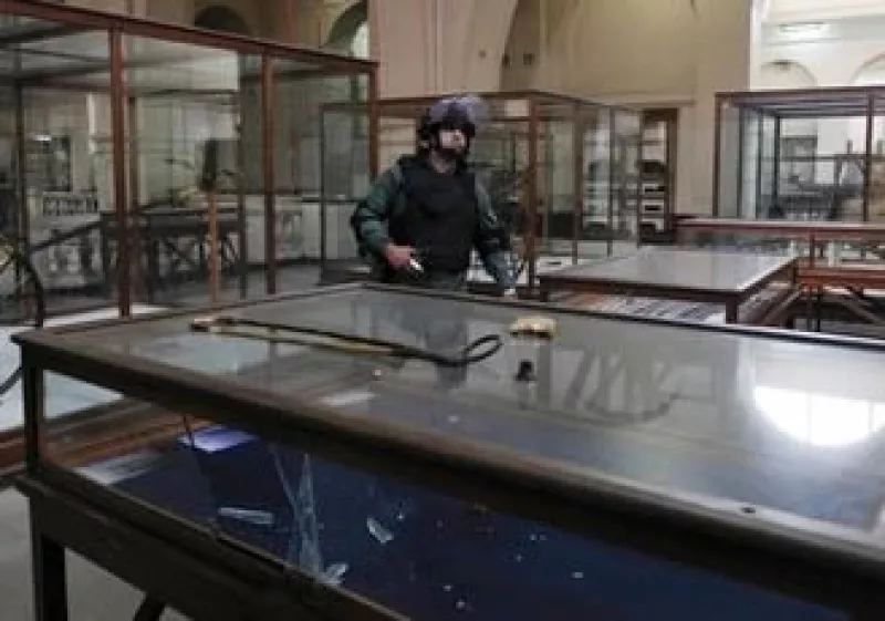 El vandalismo afecta a los museos en Egipto. (Foto: Reuters)