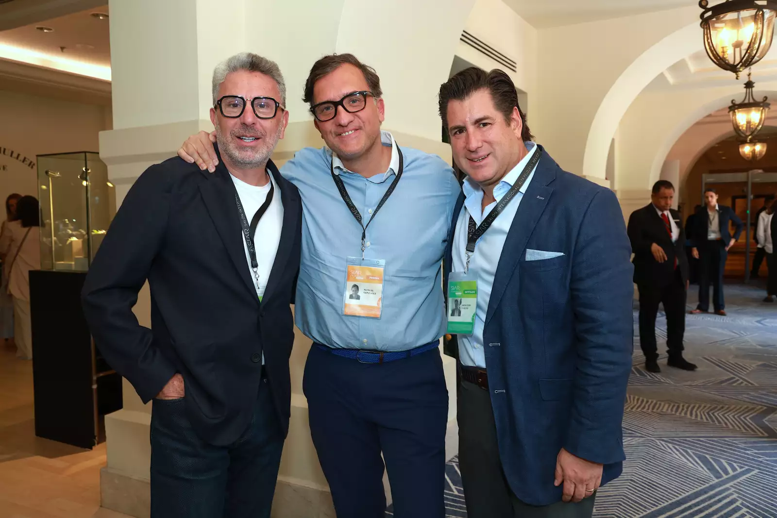 Rafa Micha, Manuel González y Armando Calvo