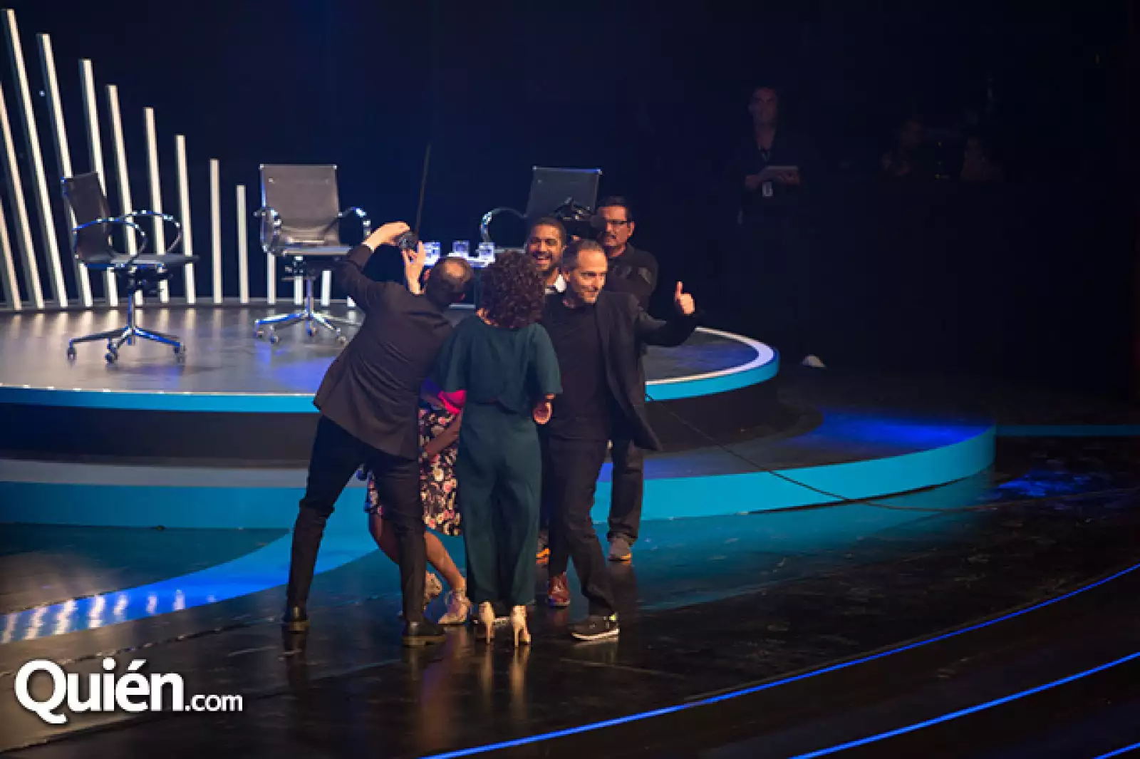 Emanuel Lubezki, Alfonso Miranda y Natalia Rincón