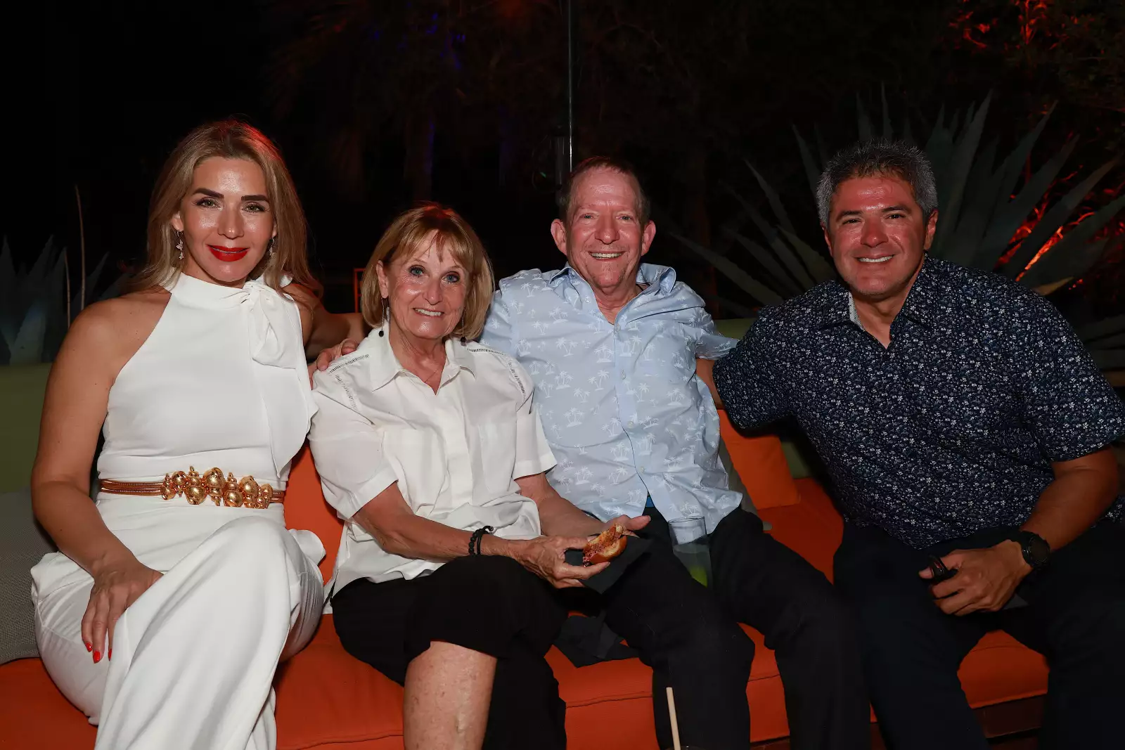 Claudia Osuna, Sherley y Rick Kay Guillermo Calderón