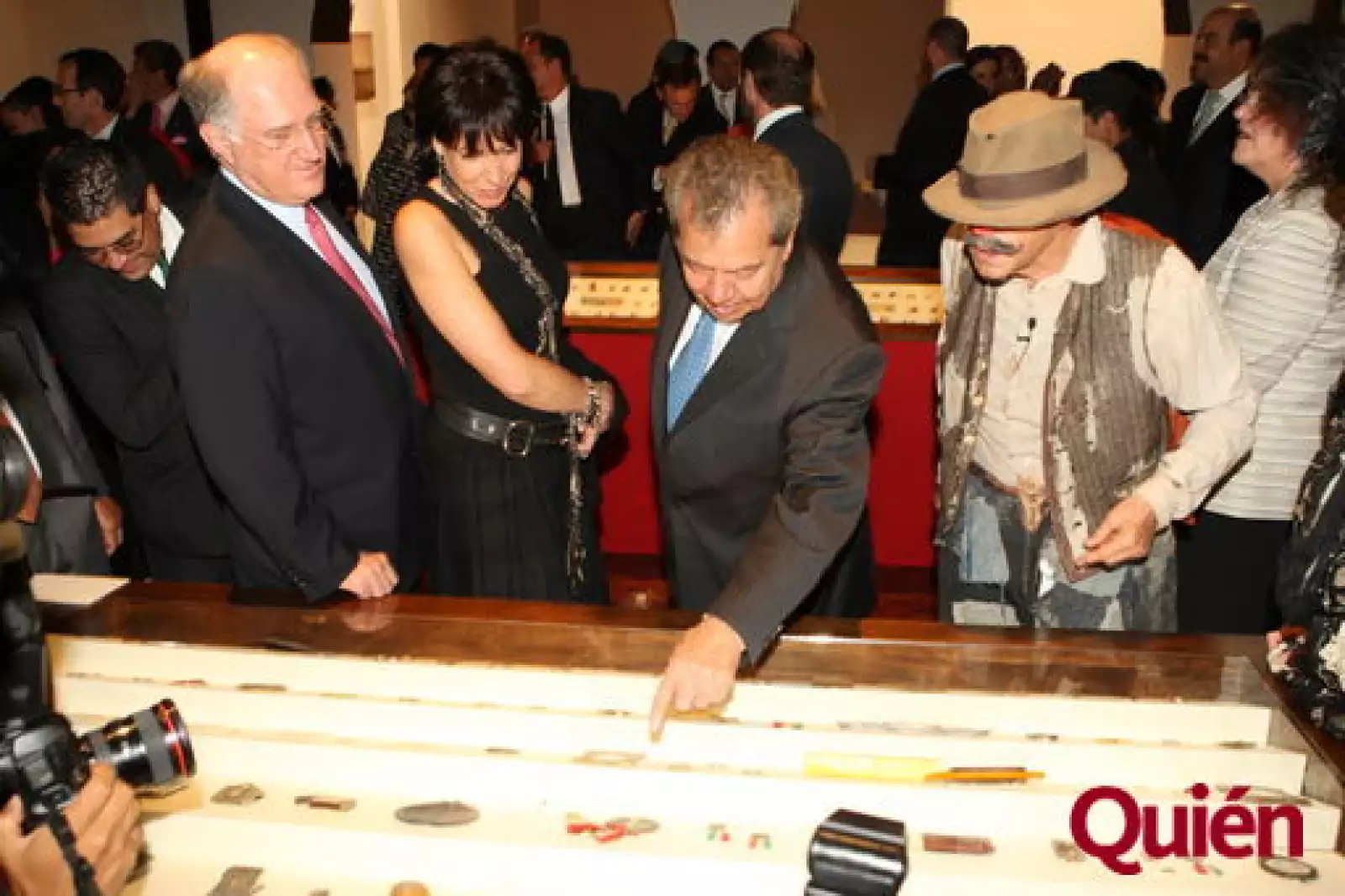 Carlos Sacal, Sofía Kanan, Porfirio Muñoz Ledo, Héctor Bonilla