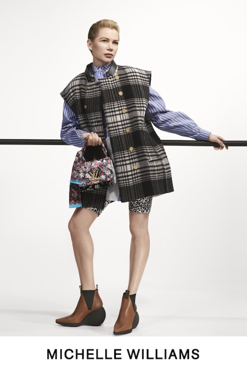 Michelle Williams en la colección Pre-Fall 2019