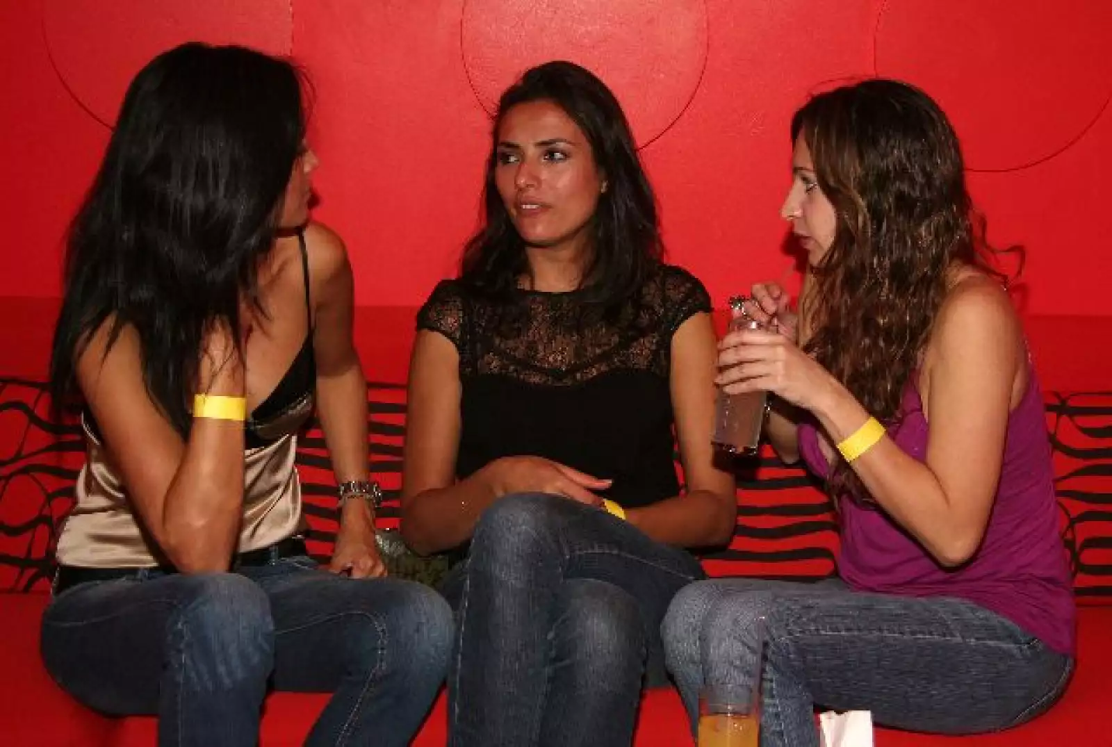 Claudia Daza, Luna Ayala y Aura Cubillos.