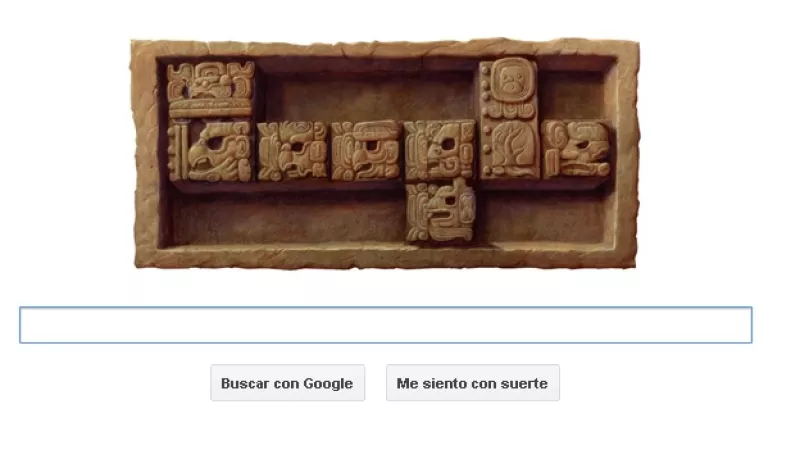 Google, doodle, maya, baktun 13