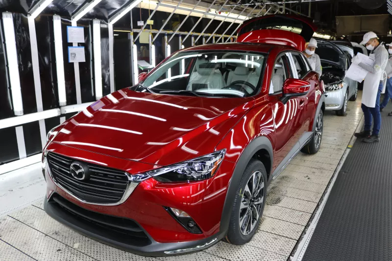 Arranque de producción de Mazda CX-3 en Salamanca, Guanajuato