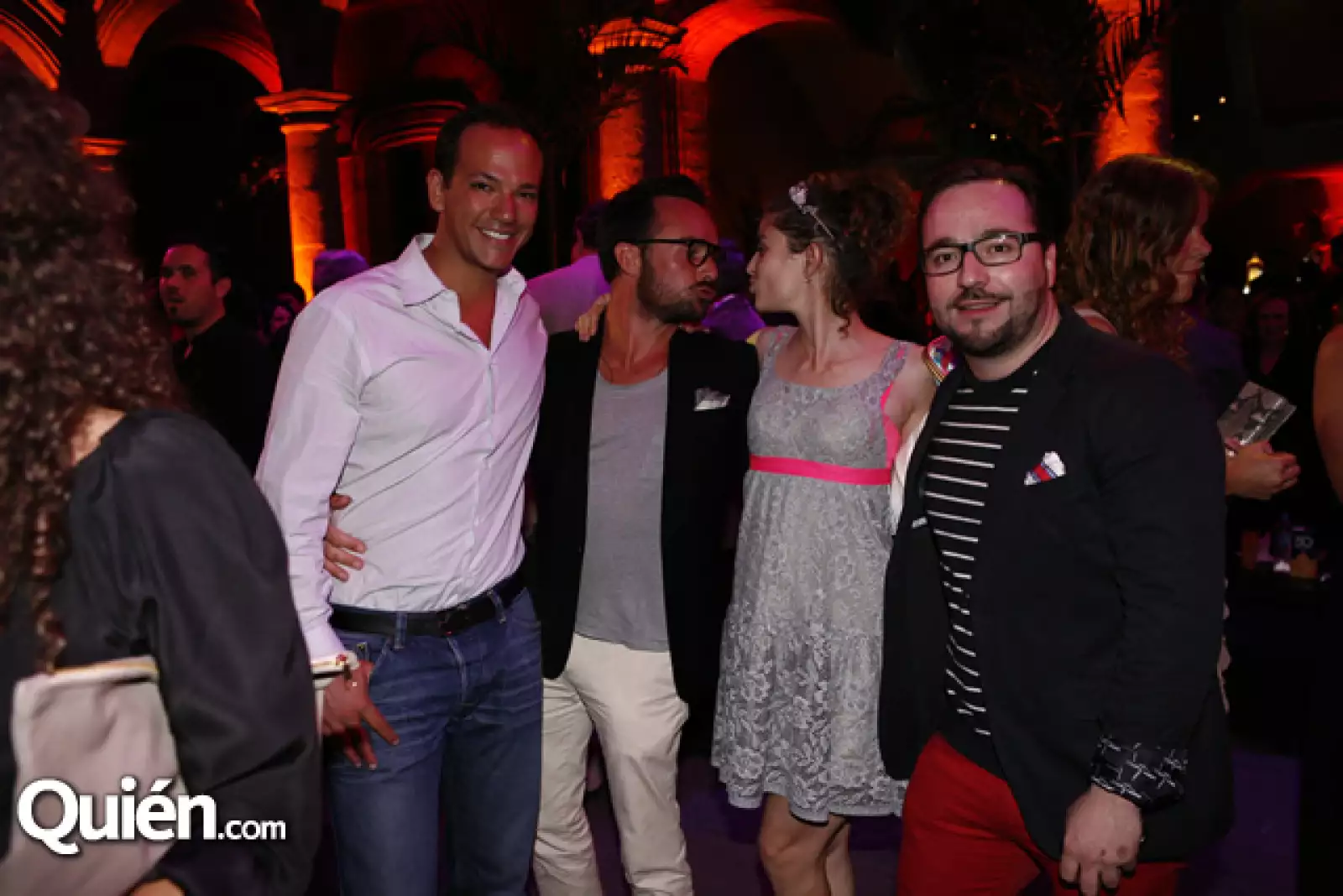 José Manuel Borbolla, Antoine Rating, Fernanda Aragonés y Erick Hernández