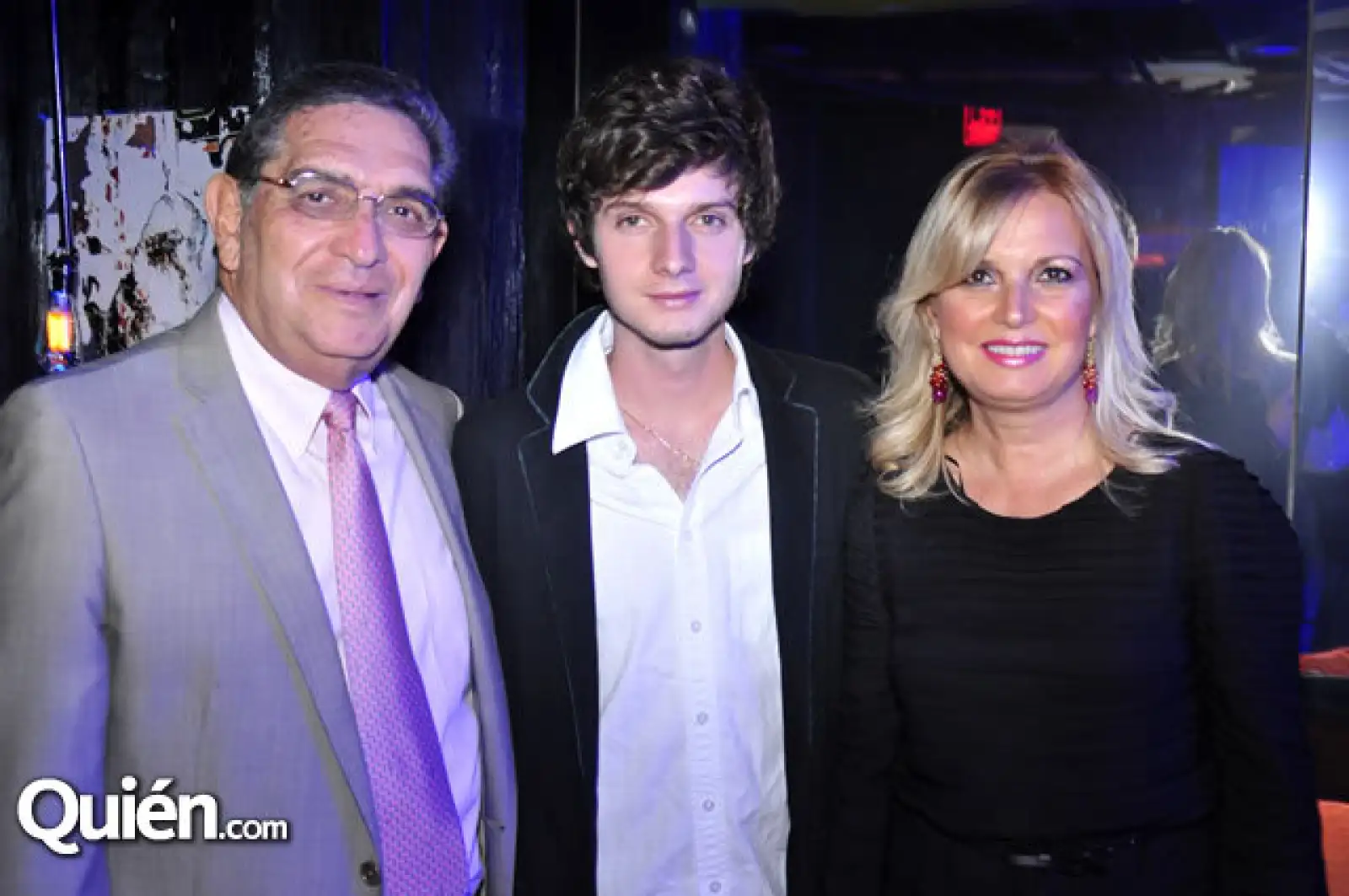 Roberto Rodríguez,David Coronado y Patricia Rodríguez de Coronado