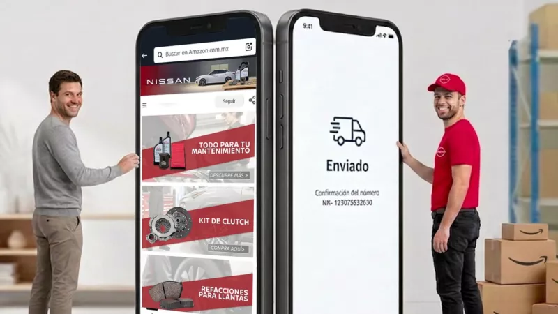 Nissan encontró una forma de vender refacciones en México sin ir a agencia: abrió su tienda oficial en Amazon