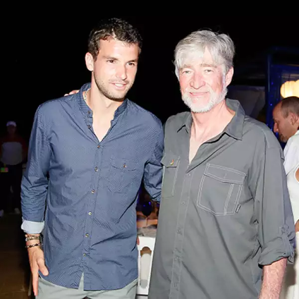 Grigor Dimitrov y Alejandro Burillo