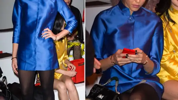 Jessica Alba, Jessica Chastain, Naomi Watts y Kate Moss parecen haber olvidado la parte posterior de sus atuendos, luciendo prendas tan cortas durante la Semana de la Moda parisina.