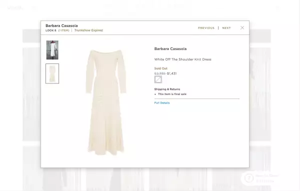 Bárbara Casasola dress