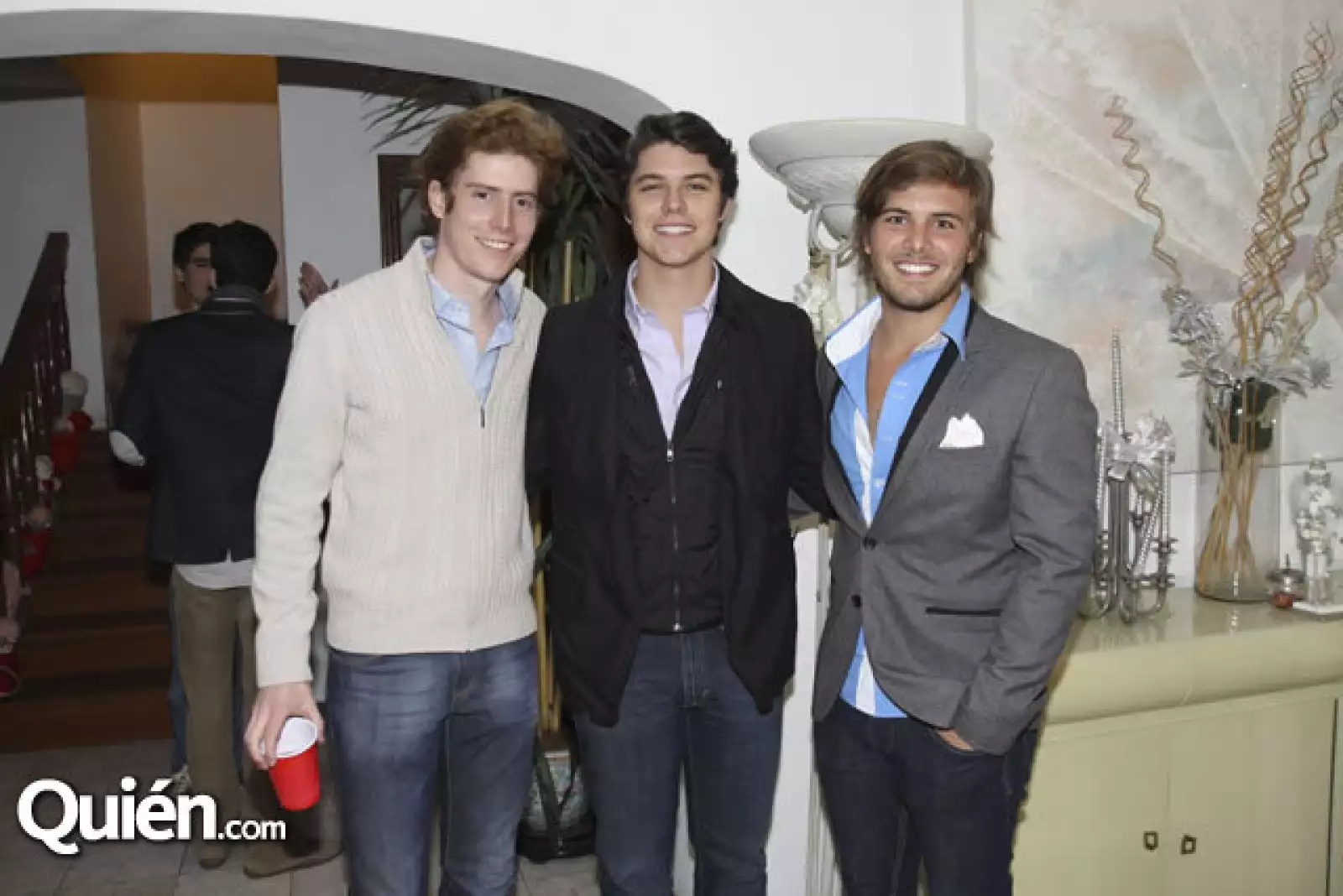 Andrés de Oyarzabal, Bruno Rosas y Moy Sánchez