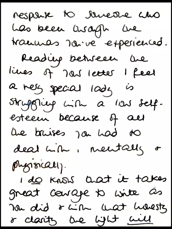 Revelan carta de Lady Di