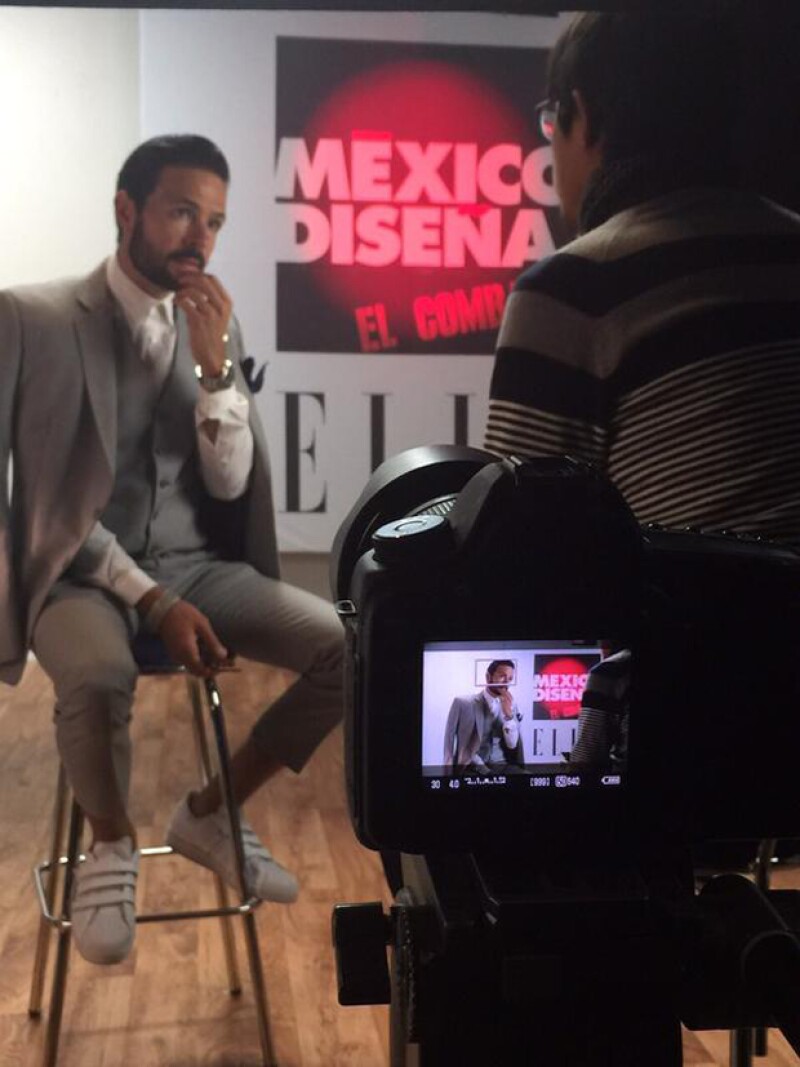 Chema Torre, junto a su hermano Juanchi, es un fiel impulsor de la moda mexicana.