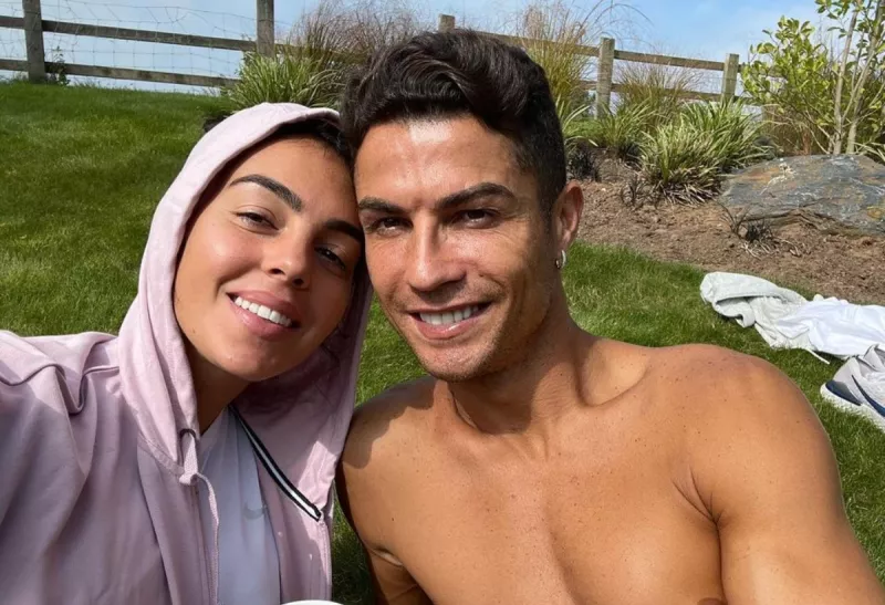 Georgina Rodríguez y Cristiano Ronaldo
