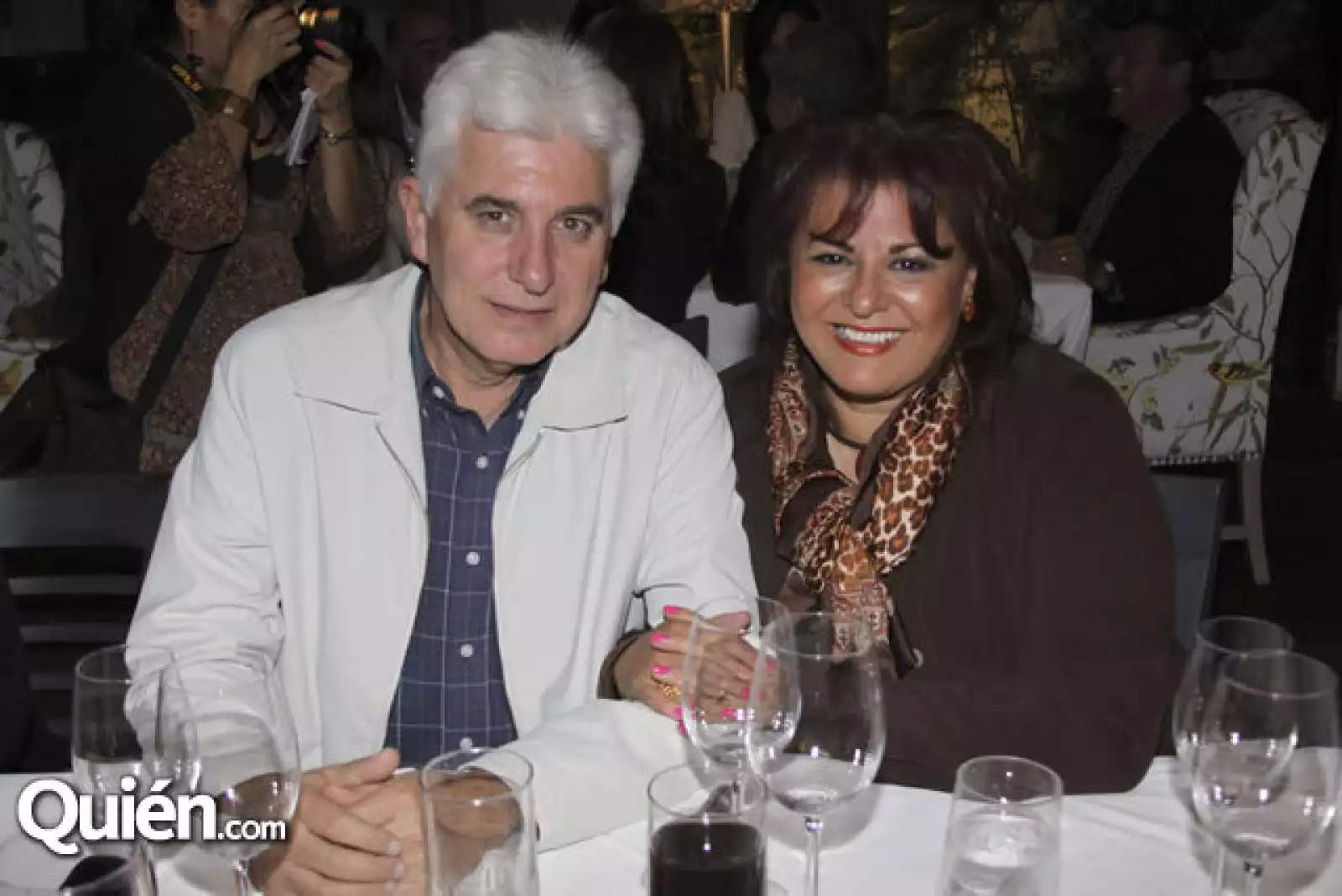 Enrique Orozco y Silvia Landeros