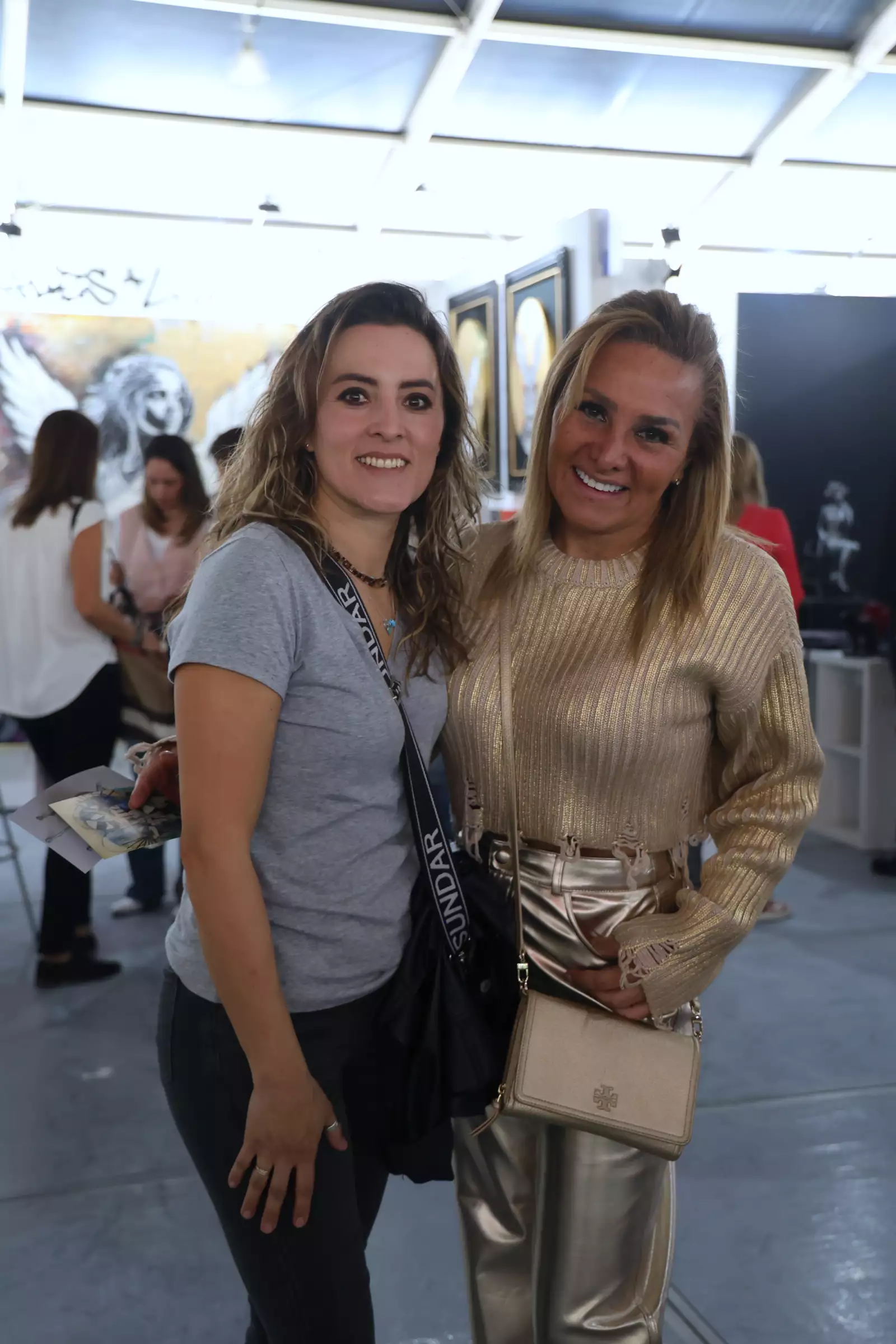 Erika Uribe y Damayanti Alfie